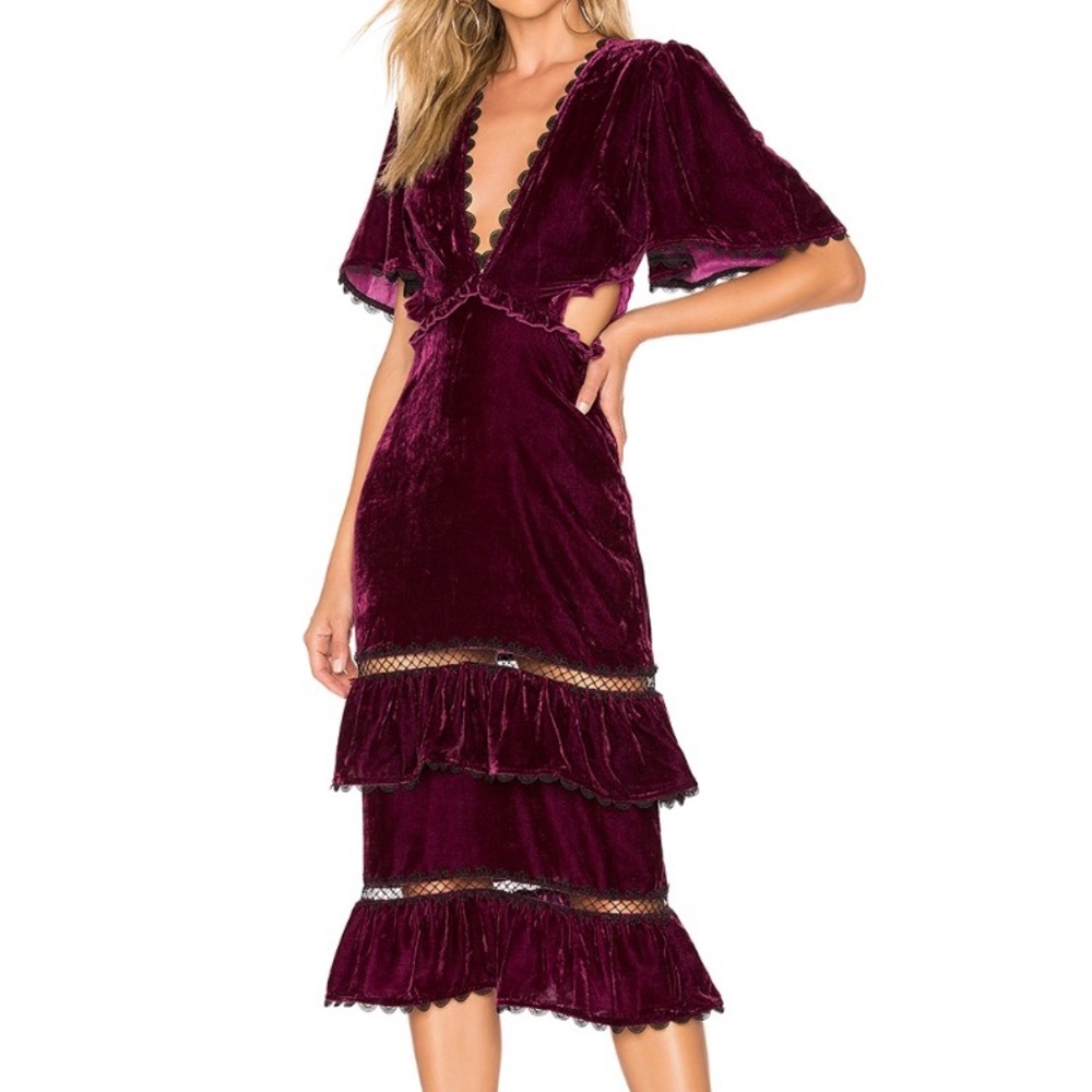 Plum Princess dress